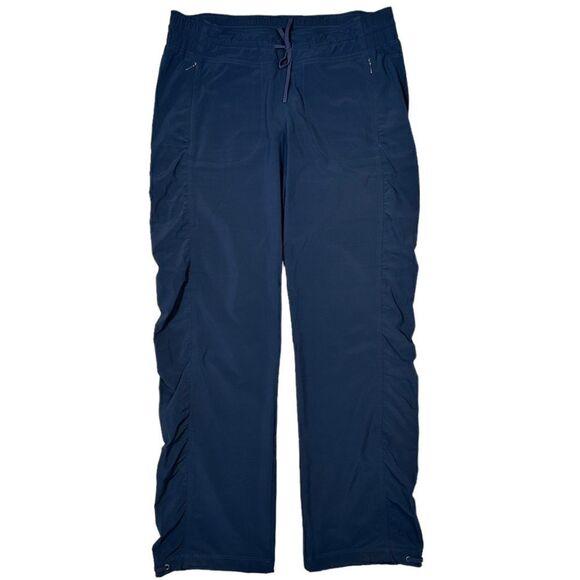 Athleta Navy Blue Drawstring Waist Ankle Activewear Pant - Picture 4 of 8